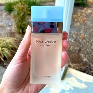 Gently used Dolce & GABBANA light blue cologne perfume fragrance scents D&G